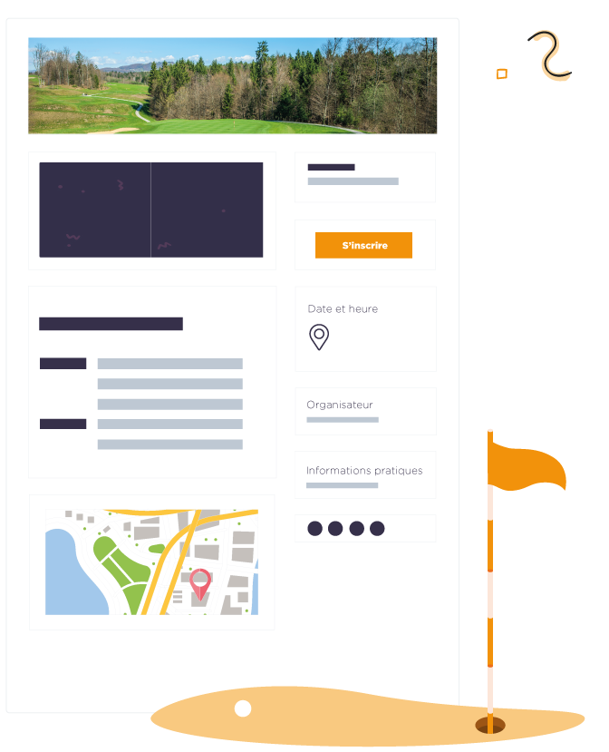 gerer-inscription-competition-golf formulaire d'inscription pour la gestion des inscriptions aux compétitions de golf