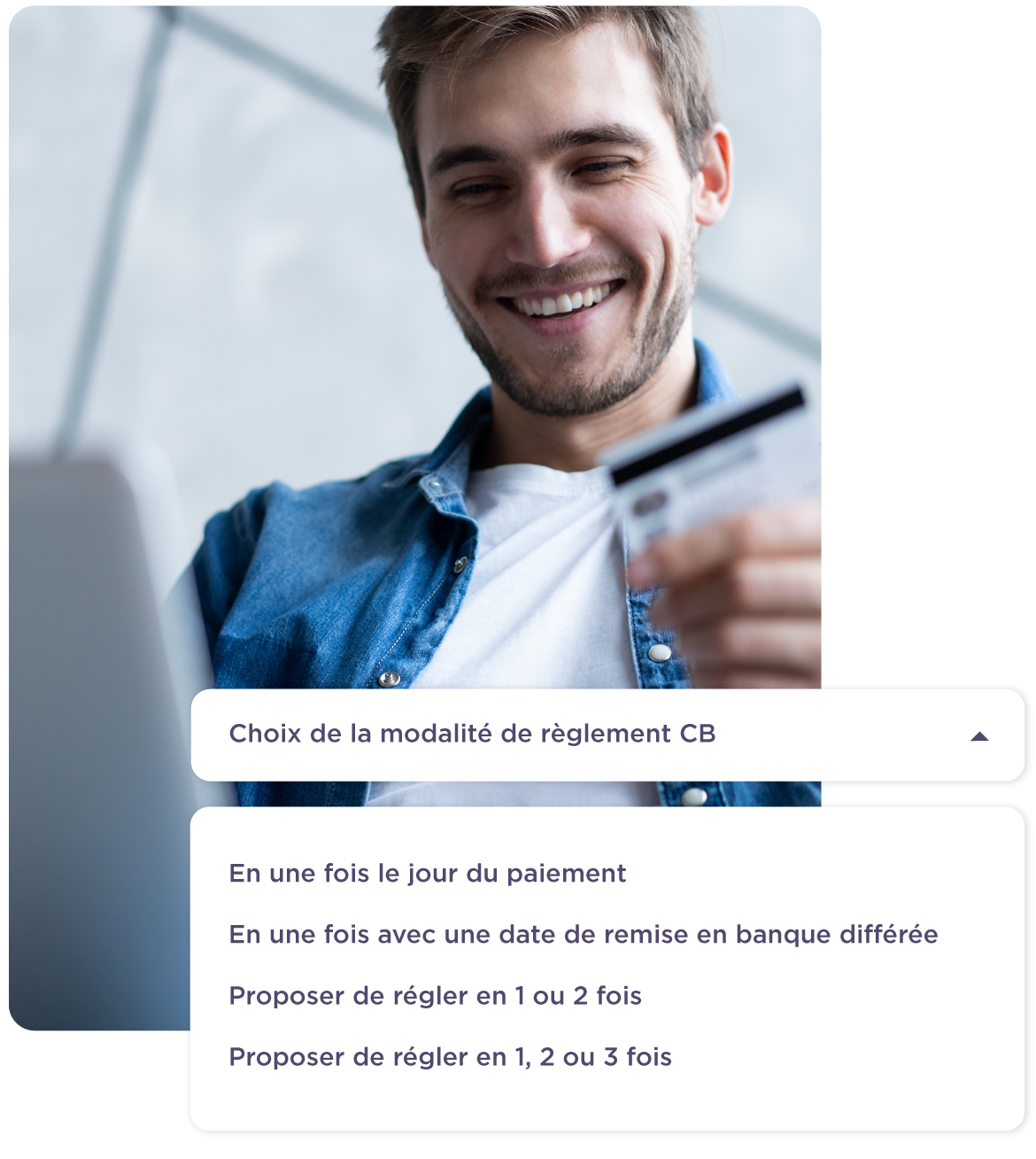 inscription & paiement ligne cb