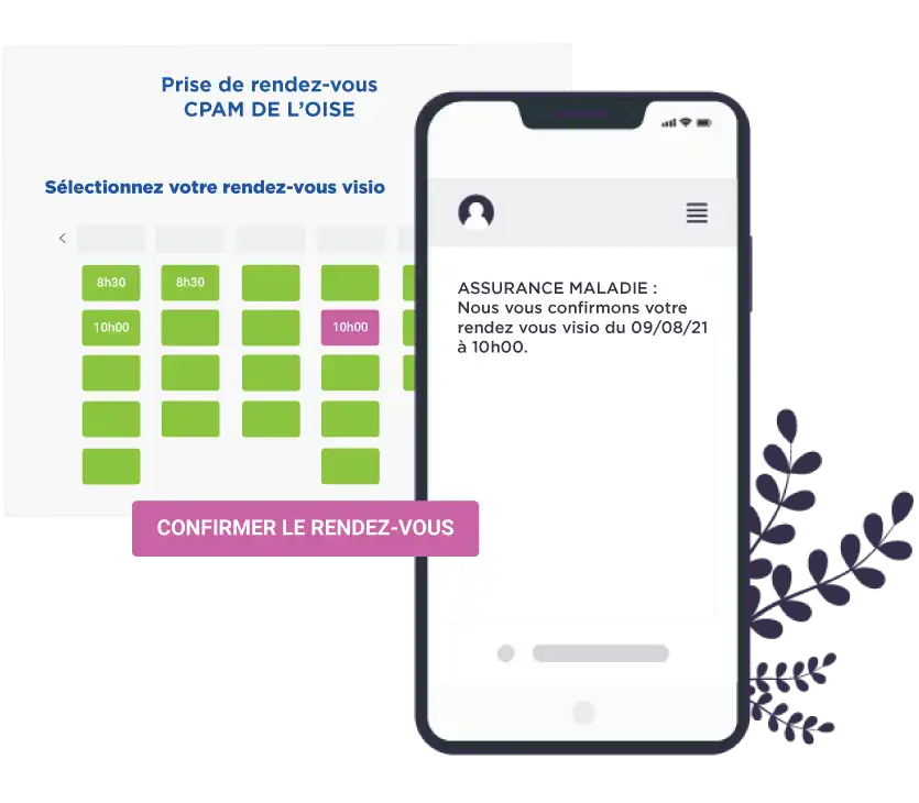 portail-inscriptions-personnalise-prise-de-rendez-vous-en-ligne illustration formulaire prise de rdv Linscription.com