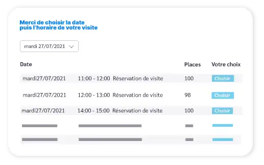 reservation en ligne espace culturel